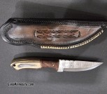 Damascus knife