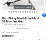 WWI gun model 